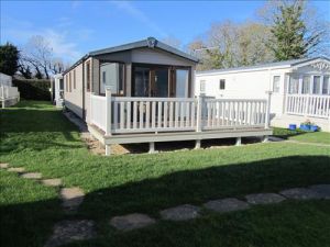 Swift Mosele Holiday Caravan Rental at Hoburne Bashley Park near to New Milton - 3 Bedrooms - Sleeps 6